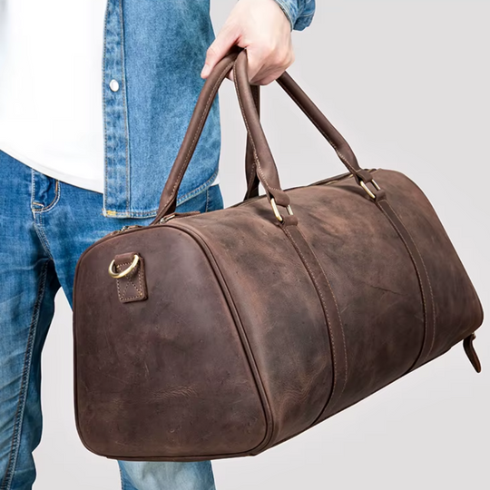 Geniune Leather Duffle Bag | CHAMBERY