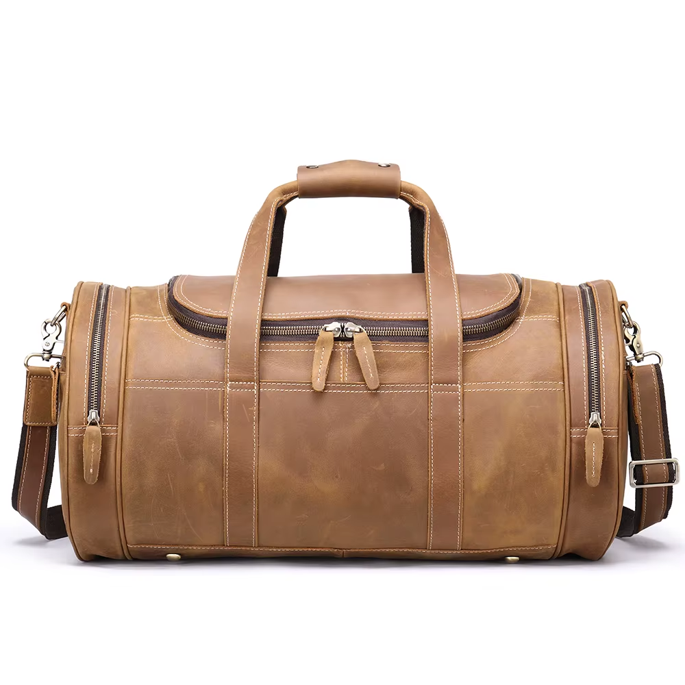 Geniune Leather Travel Duffle Bag | CORDON