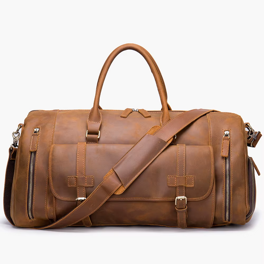 Weekender Holdall Leather Duffle | HAFNIR