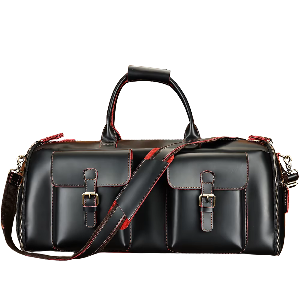Full Geniune Leather Travel Duffle Bag | LIENZ