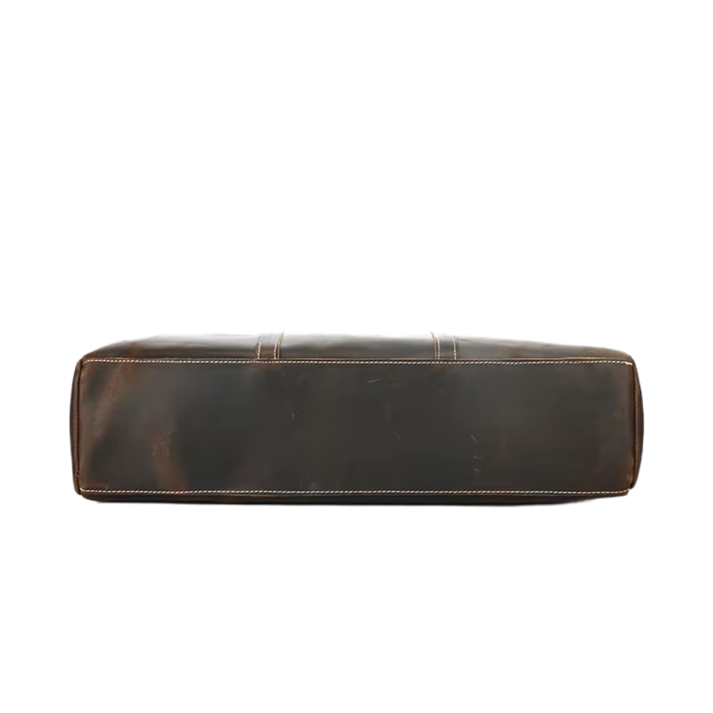 Large Capacity Leather Duffle Bag | ALBERTVILLE