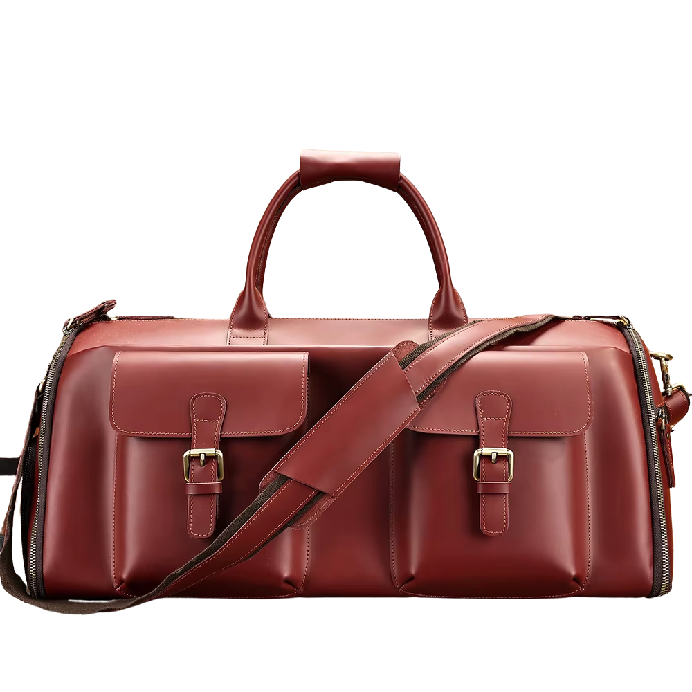 Full Geniune Leather Travel Duffle Bag | LIENZ