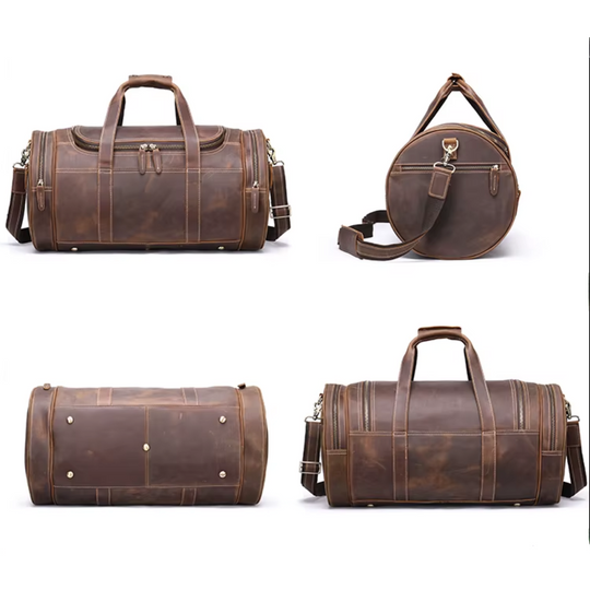 Geniune Leather Travel Duffle Bag | CORDON