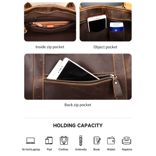 Large Capacity Weekender Duffle Bag | TORNIO