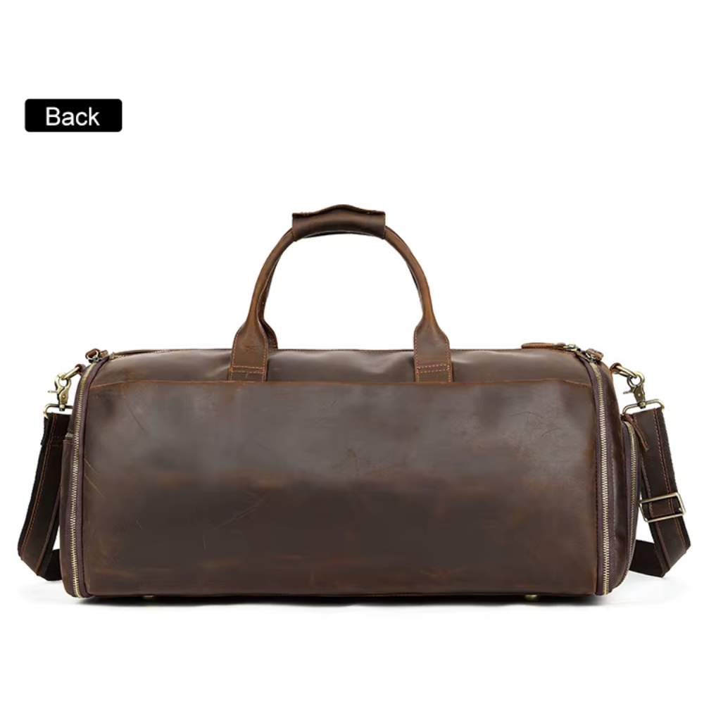 Full Geniune Leather Travel Duffle Bag | LIENZ